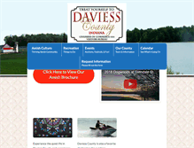 Tablet Screenshot of daviesscounty.net